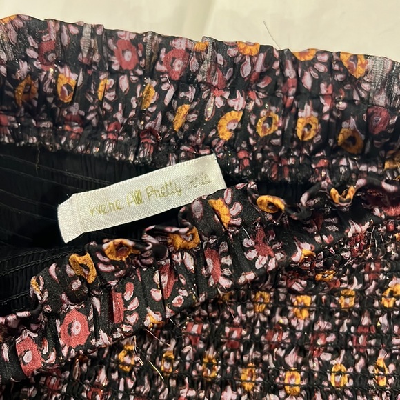 WAPG Smocked Mini Skirt - Picture 2 of 2